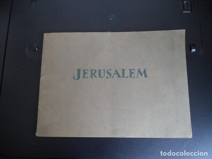 Travel Brochures: Plano antiguo fotografico de la Ciudad de Jerusalem.