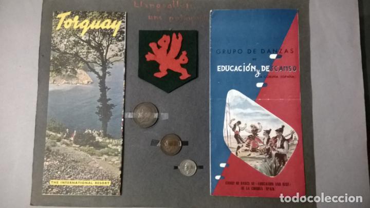 Folletos de turismo: COLLAGE TURISTICO LLANGOGLLEN - RIVIERA INGLESA A&Ntilde;O 1957