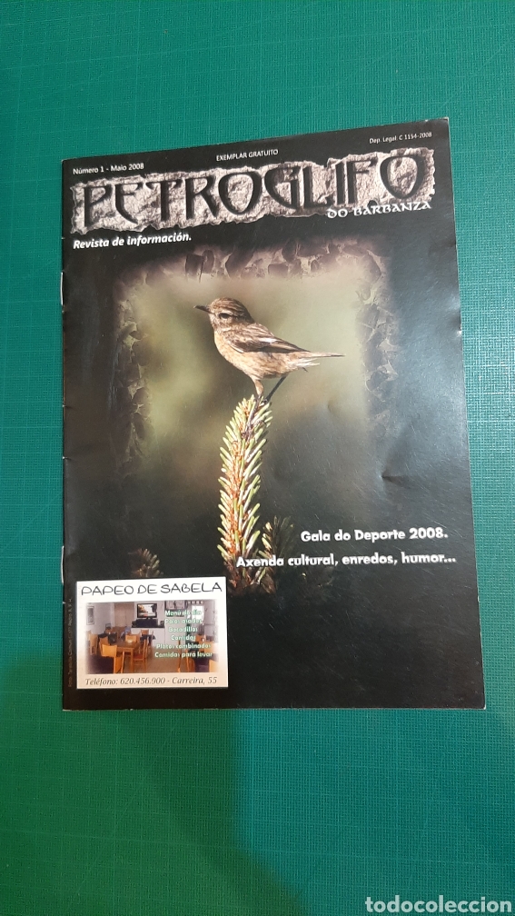 Tourismusbrosch&uuml;ren: PUBLICIDAD REVISTAS PETROGLIFO DO BARBANZA N&Uacute;MERO 1 2008