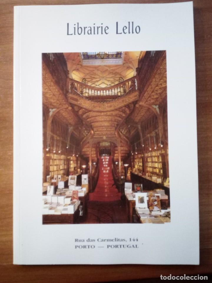 Folletos de turismo: FOLLETO DE LIBRAIRIE LELLO
