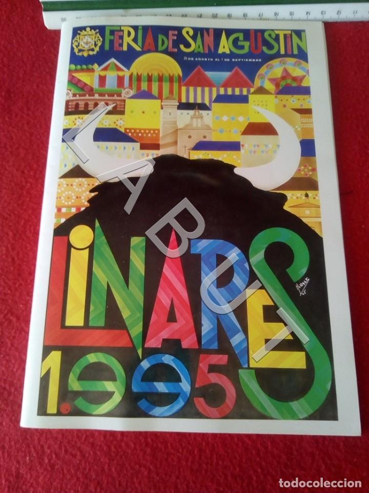 Folletos de turismo: LINARES FERIA DE SAN AGUSTIN 1995 PROGRAMA FOLLETO JAEN U23