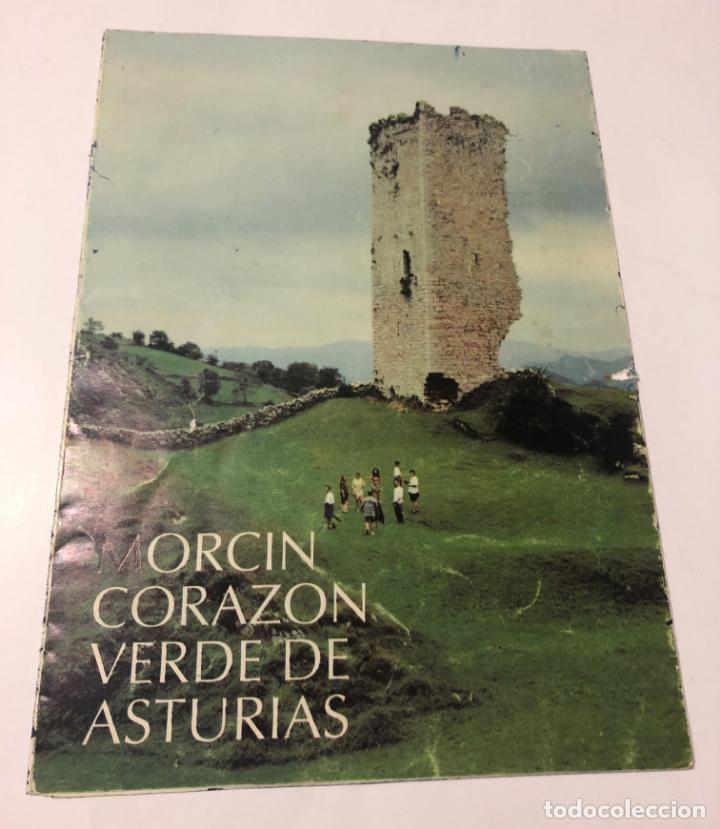 Folletos de turismo: MORCIN, CORAZON VERDE DE ASTURIAS, FOLLETO TURISTICO DESPLEGABLE