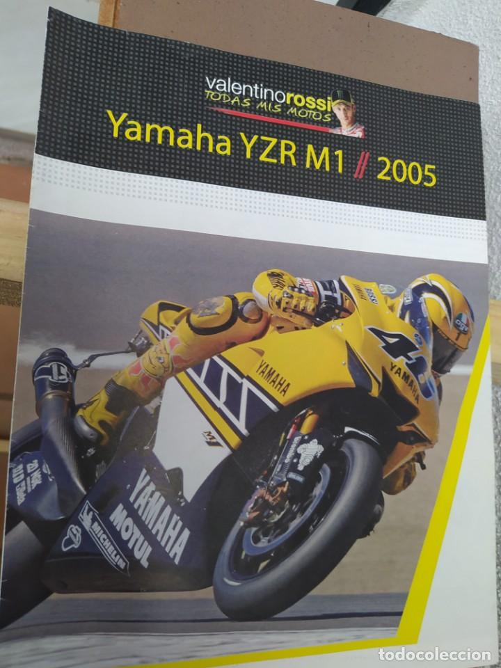 Folletos de turismo: Tomo colecci&oacute;n Valentino Rossi &rdquo;Todas mis motos&rdquo; Yamaha YZR M1 2005