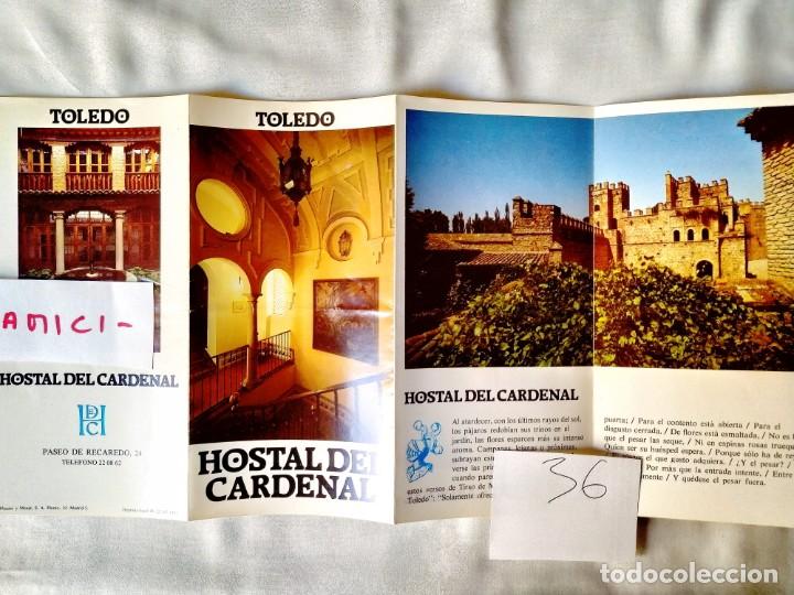 1982 Folleto Hostal El Cardenal Toledo Comprar Folletos De Turismo Antiguos En Todocoleccion 239662385