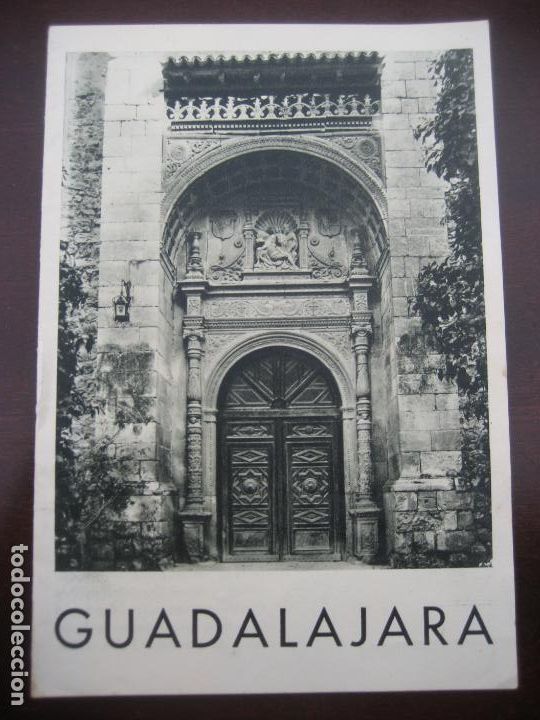Brochures de tourisme: Guadalajara. Folleto 8 hojas. 1961.