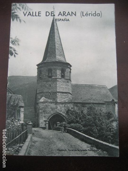 Brochures de tourisme: Valle de Aran. Lerida,1961 Publicacion turistica 8 paginas.