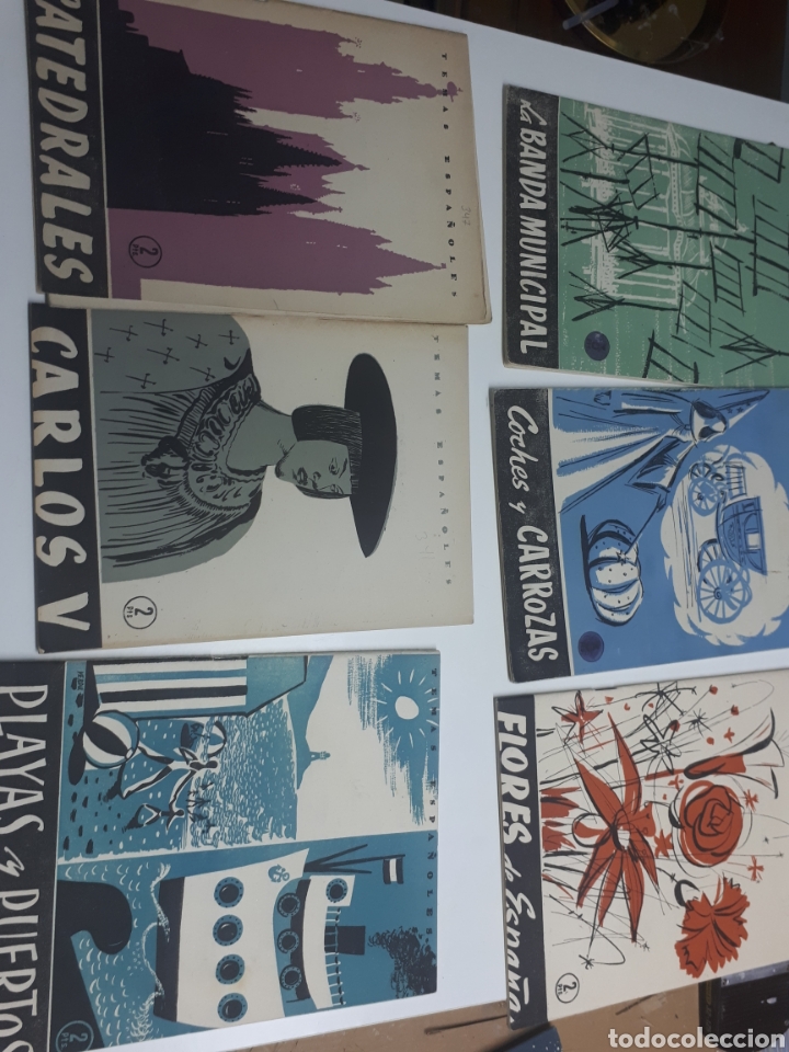 Travel Brochures: Lote Temas Espa&ntilde;oles