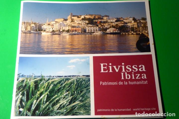 Travel Brochures: FOLLETO TURISMO IBIZA. PATRIMONIO DE LA HUMANIDAD
