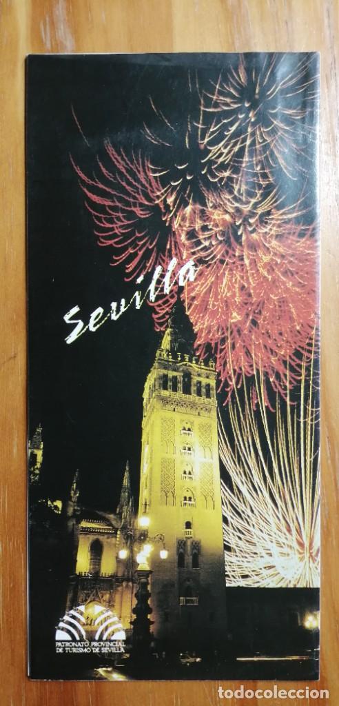Travel Brochures: FOLLETO TUR&Iacute;STICO DE SEVILLA EN TIEMPOS DE LA EXPO 92