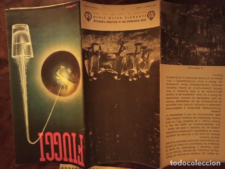 Tourismusbrosch&uuml;ren: Cat&aacute;logo turismo FIUGGI aguas termales Italia a&ntilde;os 50