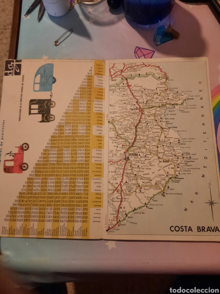 Folletos de turismo: Mapa General de Carreteras 1962. - Foto 2