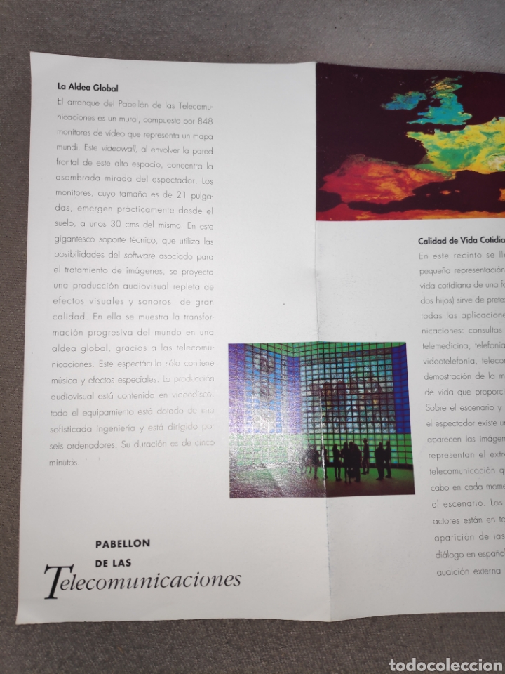 Travel Brochures: Pabell&oacute;n de las telecomunicaciones - Expo 92 - Sevilla
