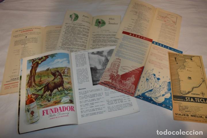 Folletos de turismo: Agencias viajes MARSANS S.A. y MELIÁ / Lote antiguo folletos de turismo y otros / Años 50 - ¡Mira! - Foto 2 - 247215090