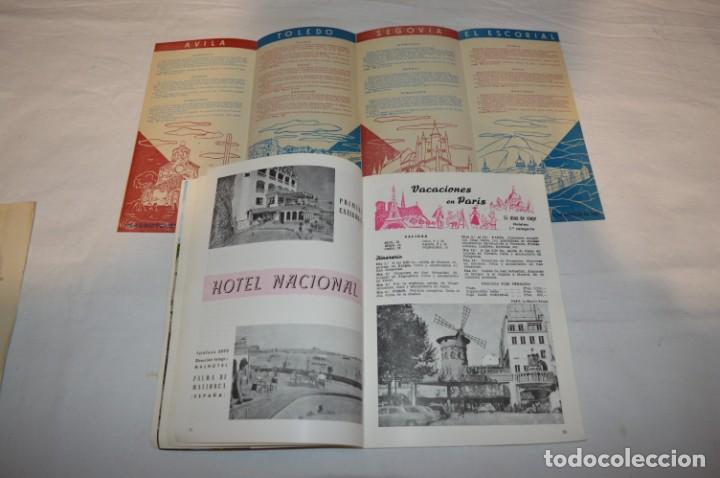 Folletos de turismo: Agencias viajes MARSANS S.A. y MELIÁ / Lote antiguo folletos de turismo y otros / Años 50 - ¡Mira! - Foto 6 - 247215090