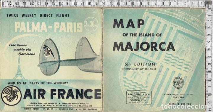 Brochures de tourisme: MAPA PLANO ISLA DE MALLORCA