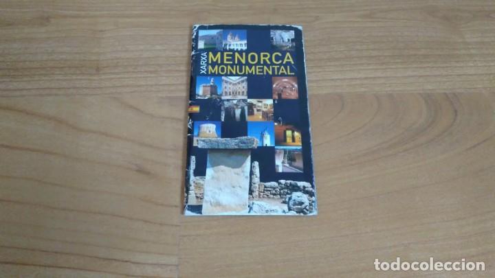 Folletos de turismo: Menorca Monumental -- Catedral, Poblados Prehist&oacute;ricos, Monumentos funerarios -- Illes Balears