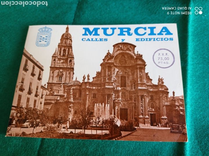 Folhetos de turismo: MURCIA CALLEJERO ANTIGUO
