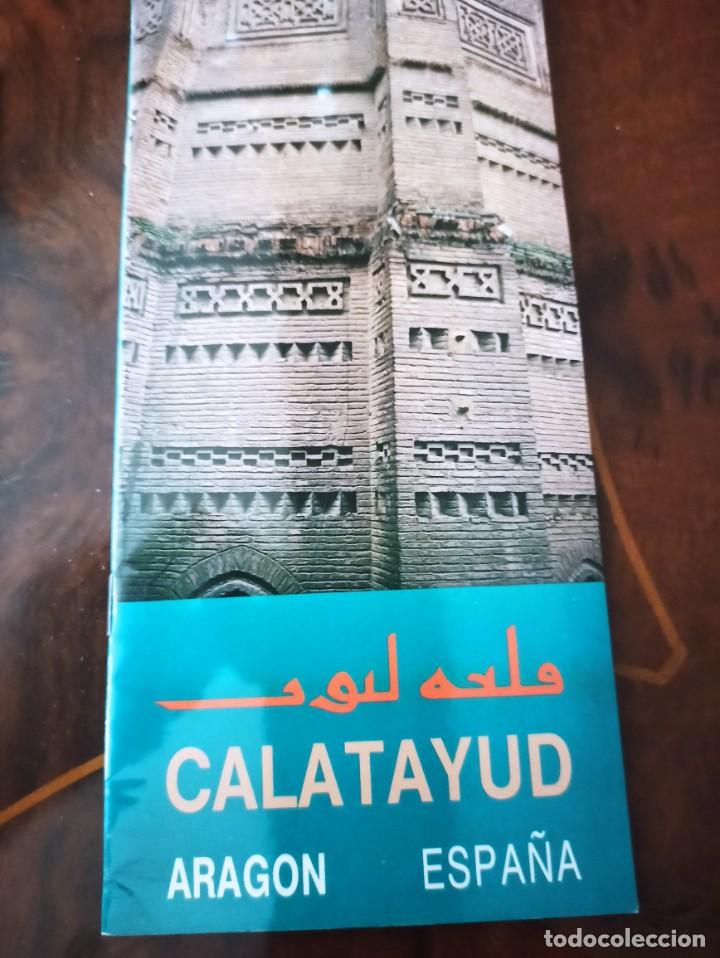 Folhetos de turismo: Calatayud folleto turismo 1988 Agust&iacute;n Sanmiguel