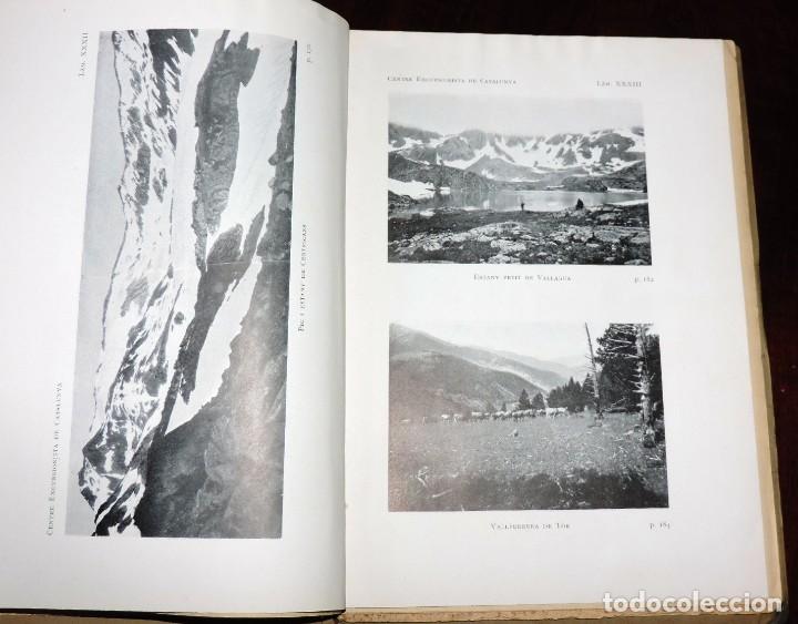 Folletos de turismo: FOLLETO DEL BUTLLETI CENTRE EXCURSIONISTA DE CATALUNYA N&ordm; 270 . ANY 1917. EL PALLARS. MIDE 24 X 17 C