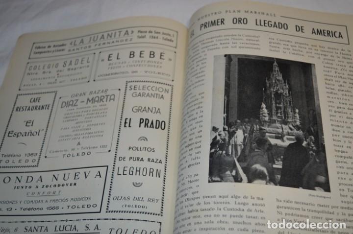 Folletos de turismo: TOLEDO 1956 / Corpus Chirsti - Programa Oficial de Festejos / Original - Buen estado ¡Difícil mira! - Foto 12 - 259013640