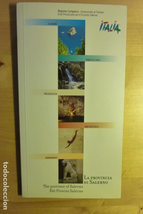Folletos de turismo: Folleto La provincia di Salerno (Regione Campania) Italia