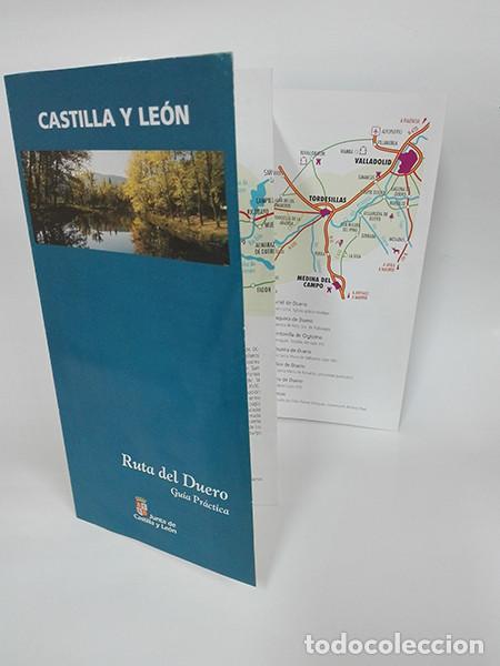 Folletos de turismo: 1995. RUTA DEL DUERO. GU&Iacute;A PR&Aacute;CTICA. Castilla y Le&oacute;n.