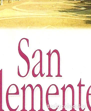 Travel Brochures: SAN CLEMENTE - CUENCA - DESPLEGABLE
