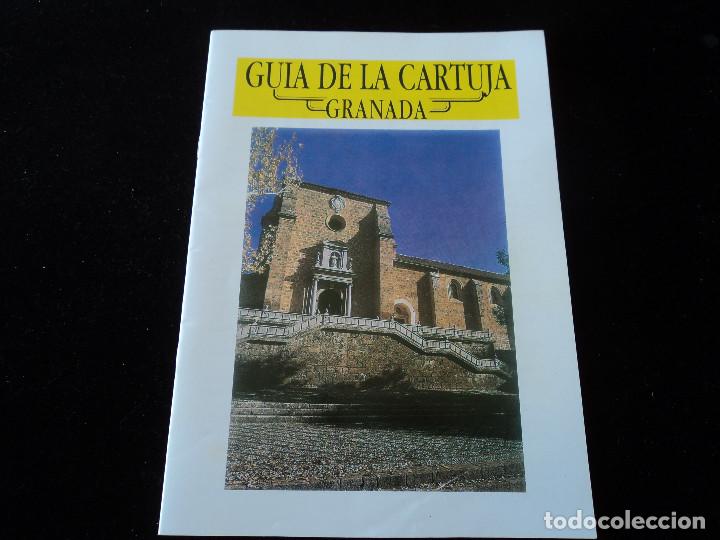 Brochures de tourisme: guia de la cartuja de granada 14 pag.