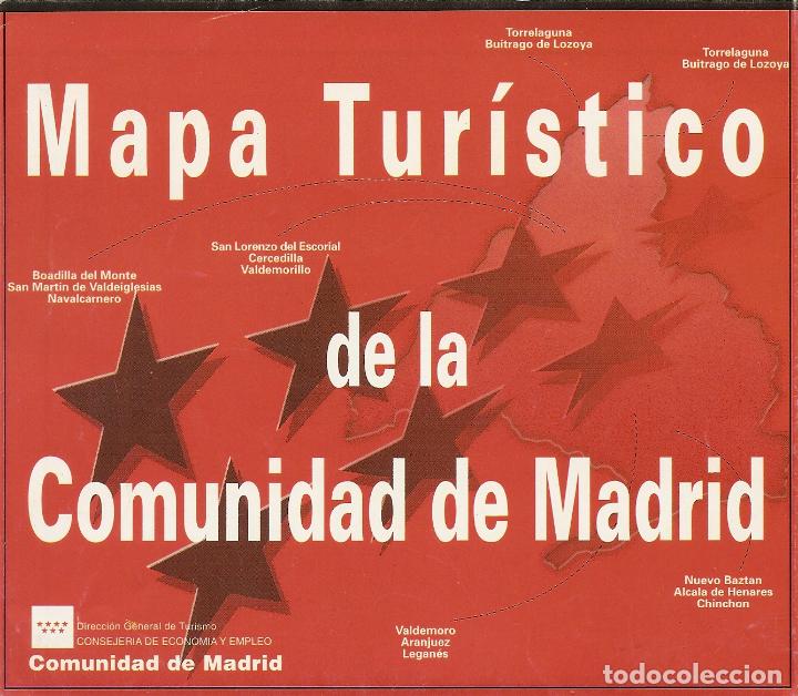 Travel Brochures: MAPA TURISTICO DE LA COMUNIDAD DE MADRID - DESPLEGABLE