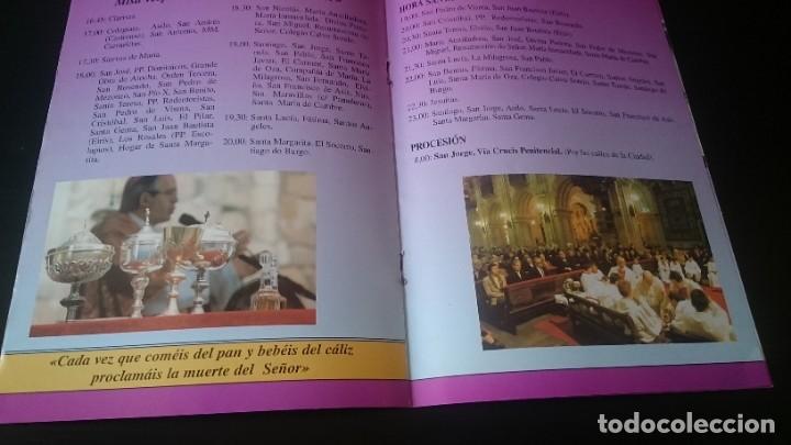 Folletos de turismo: FOLLETO SEMANA SANTA LA CORU&Ntilde;A 1998 PROGRAMA - Foto 4
