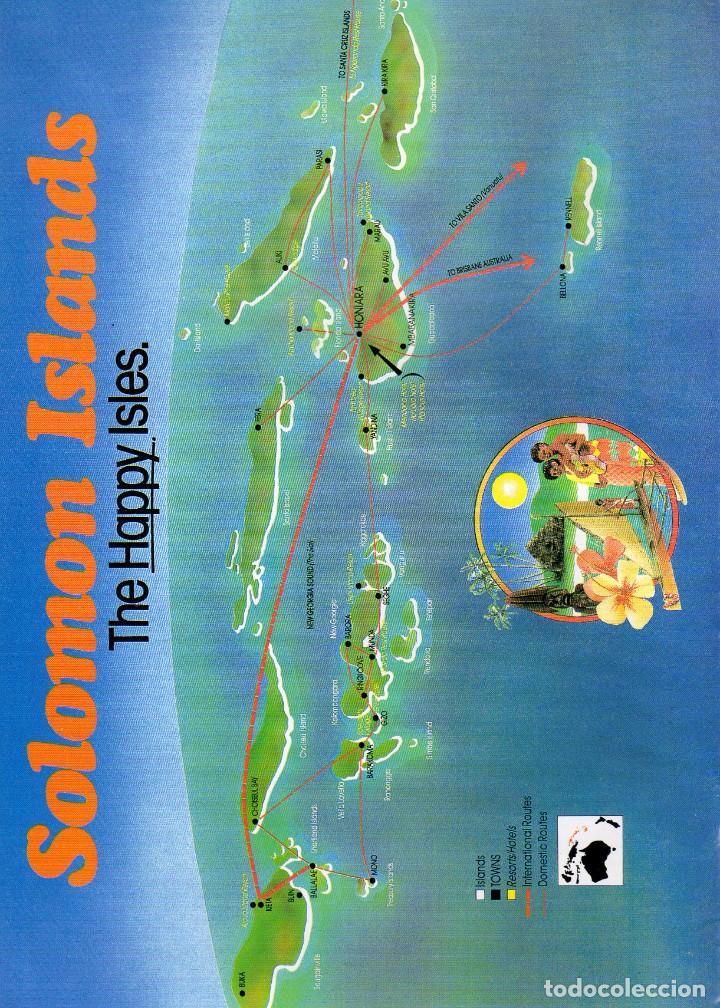 Tourismusbrosch&uuml;ren: FOLLETO TURISTICO ISLAS SOLOMON