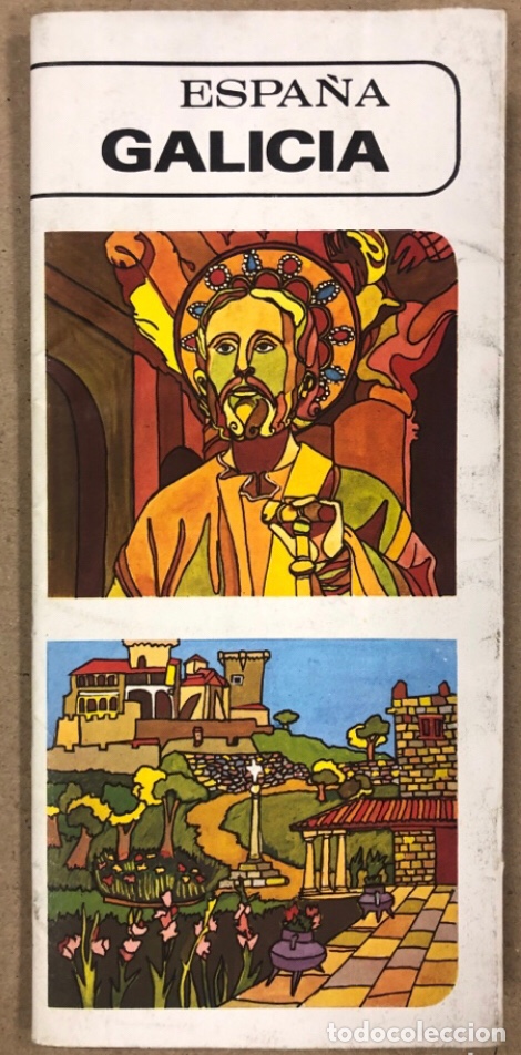 Brochures de tourisme: GALICIA (ESPA&Ntilde;A). ANTIGUO FOLLETO TUR&Iacute;STICO CON 20 P&Aacute;GINAS (PLANOS, GU&Iacute;A,....)