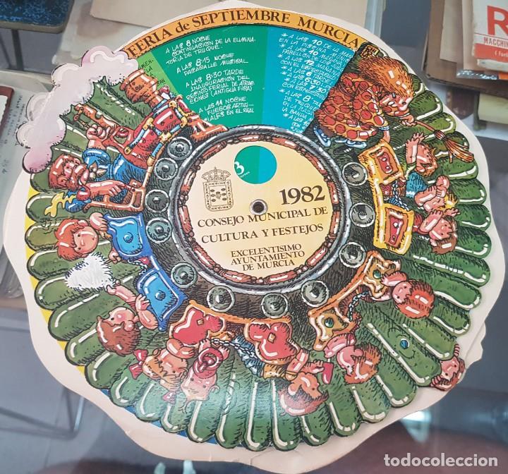 Tourismusbrosch&uuml;ren: ANTIGUO PROGRAMA FIESTAS FERIA SEPTIEMBRE 1982 DIBUJOS CHIPOLA
