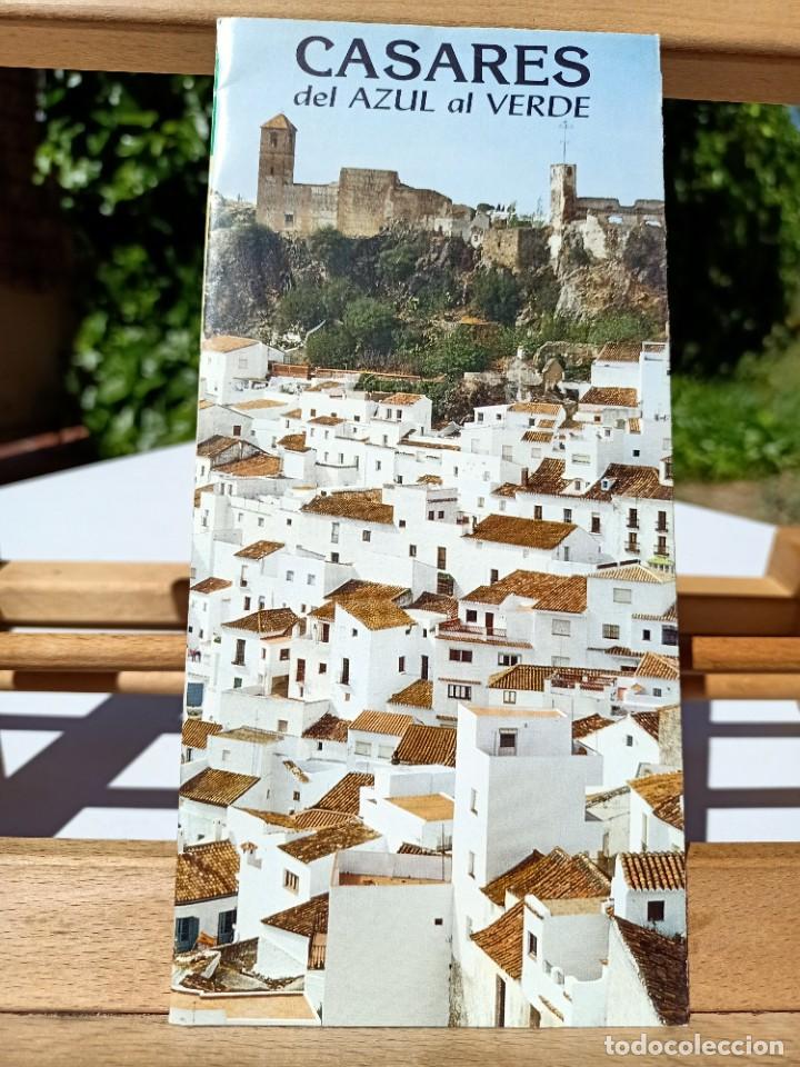 Brochures de tourisme: M&Aacute;LAGA CASARES DEL AZUL AL VERDE AYUNTAMIENTO DE CASARES SIN FECHAR