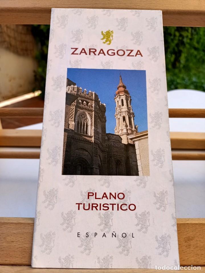 Folletos de turismo: ZARAGOZA PLANO TUR&Iacute;STICO ESCALA 1:11.130 ZARAGOZA TURISMO AYUNTAMIENTO DE ZARAGOZA MARZO 2003