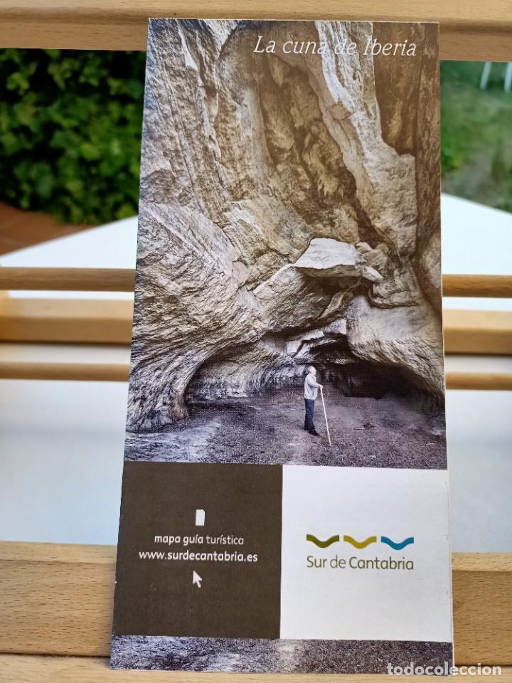 Folletos de turismo: LA CUNA DE IBERIA MAPA GU&Iacute;A TUR&Iacute;STICA SUR DE CANTABR&Iacute;A SEGUNDA EDICI&Oacute;N 2015