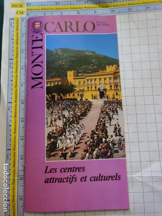 Tourismusbrosch&uuml;ren: FOLLETO DOCUMENTO TUR&Iacute;STICO. &Aacute;MBITO EXPO SEVILLA 92 1992. MONTECARLO, M&Oacute;NACO. 63