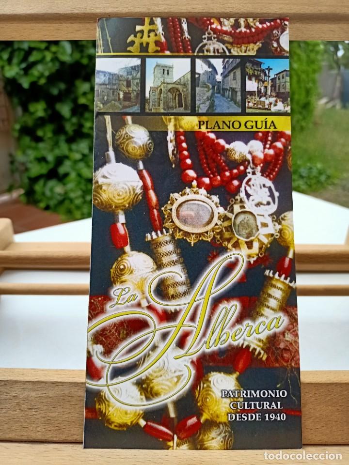 Brochures de tourisme: LA ALBERCA PLANO GU&Iacute;A PATRIMONIO CULTURAL DESDE 1940 SIN FECHAR