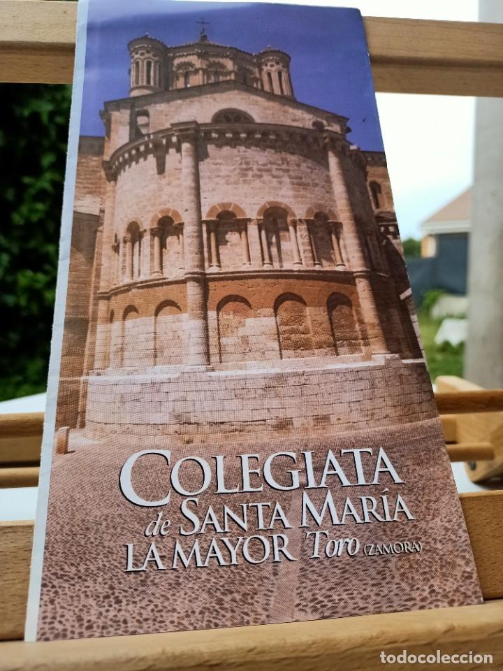 Brochures de tourisme: COLEGIATA DE SANTA MAR&Iacute;A LA MAYOR TORO ZAMORA JOS&Eacute; NAVARRO TALAG&Oacute;N DIPUTACI&Oacute;N DE ZAMORA SIN FECHAR