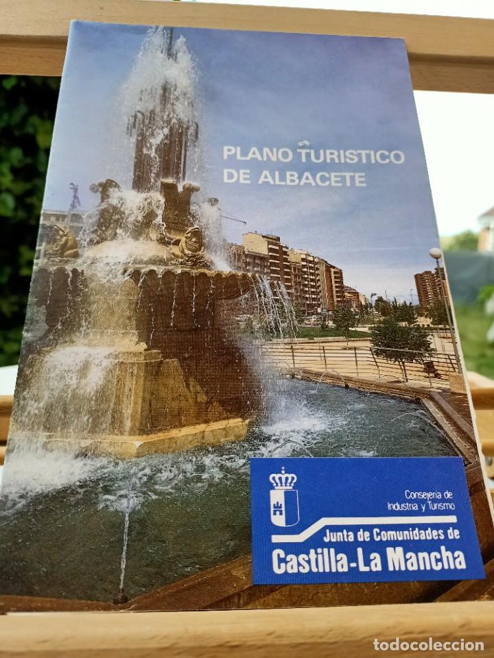Brochures de tourisme: PLANO TUR&Iacute;STICO DE ALBACETE CONSEJER&Iacute;A DE INDUSTRIA Y TURISMO JUNTA DE COMUNIDADES 1989