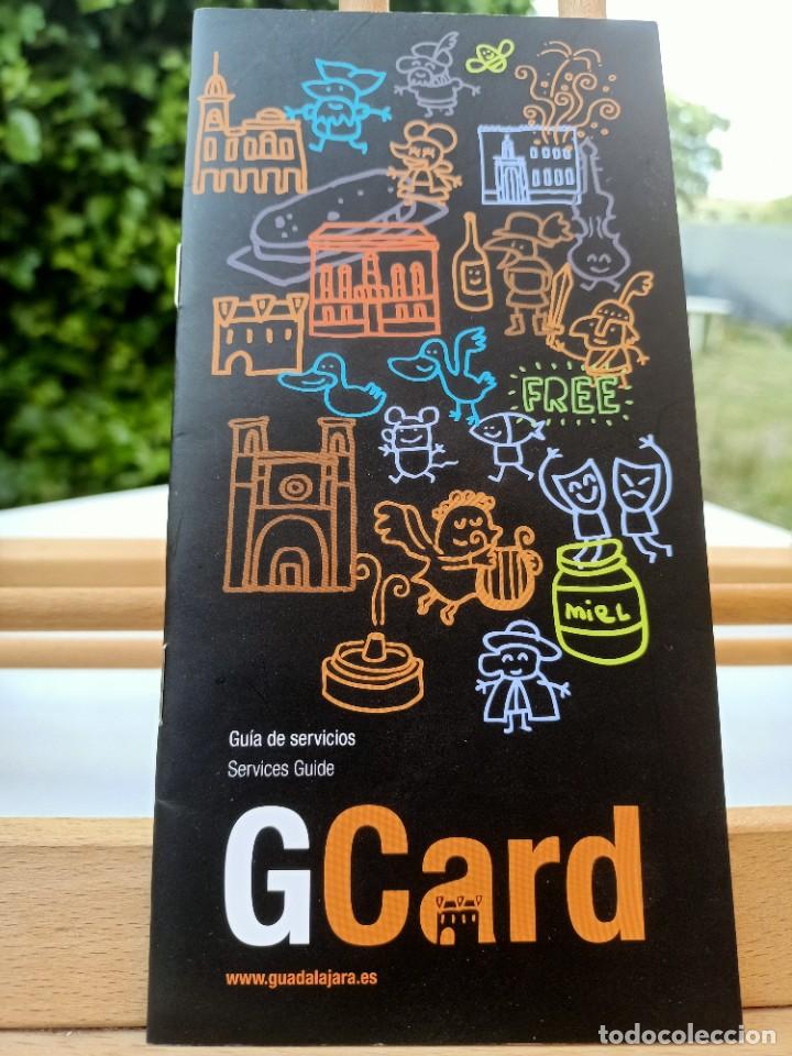 Brochures de tourisme: GU&Iacute;A DE SERVICIOS GCARD AYUNTAMIENTO DE GUADALAJARA SIN FECHAR 17 P&Aacute;GINAS INGL&Eacute;S Y ESPA&Ntilde;OL