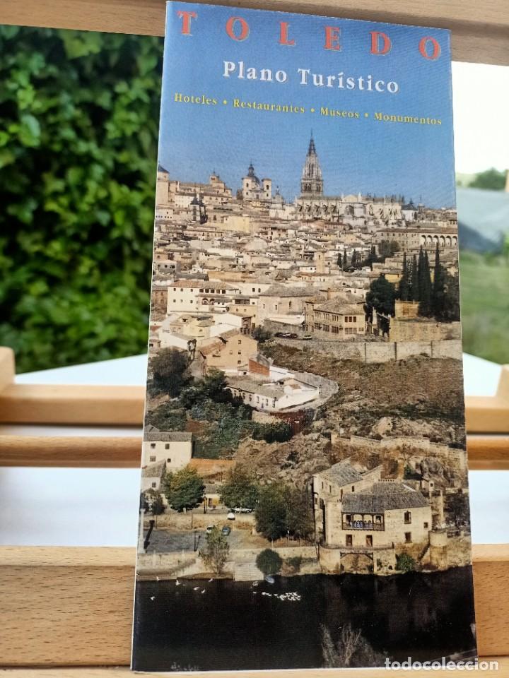 Folletos de turismo: TOLEDO PLANO TUR&Iacute;STICO HOTELES RESTAURANTES MUSEOS Y MONUMENTOS PATRONATO MUNICIPAL DE TURISMO 1996