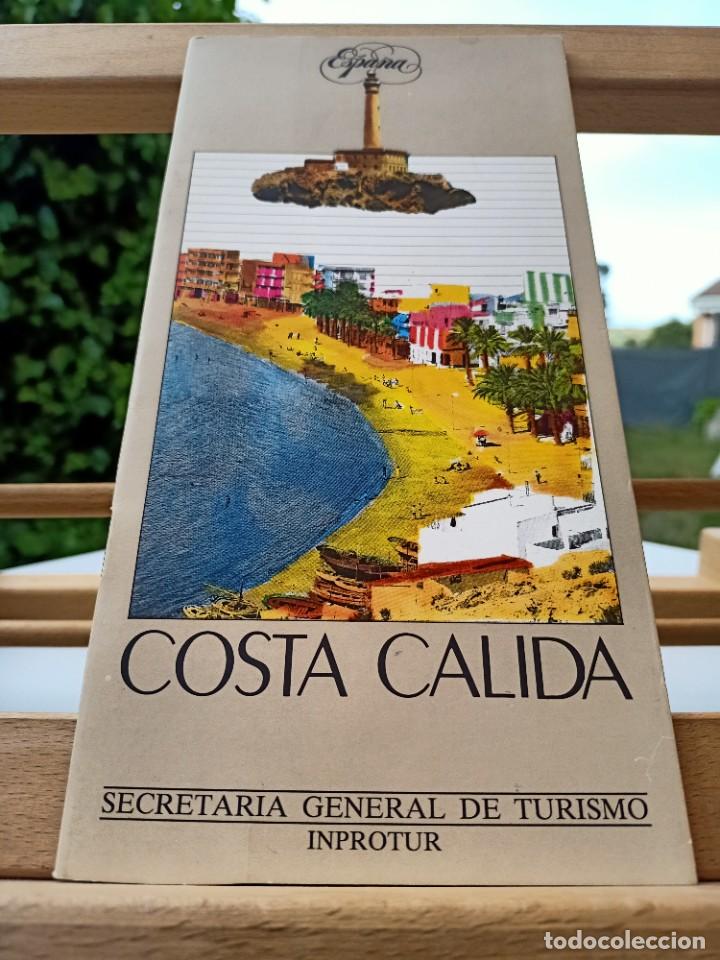 Brochures de tourisme: COSTA C&Aacute;LIDA SECRETAR&Iacute;A GENERAL DE TURISMO INPROTUR MURCIA COLECCI&Oacute;N DESTINOS TUR&Iacute;STICOS 1986