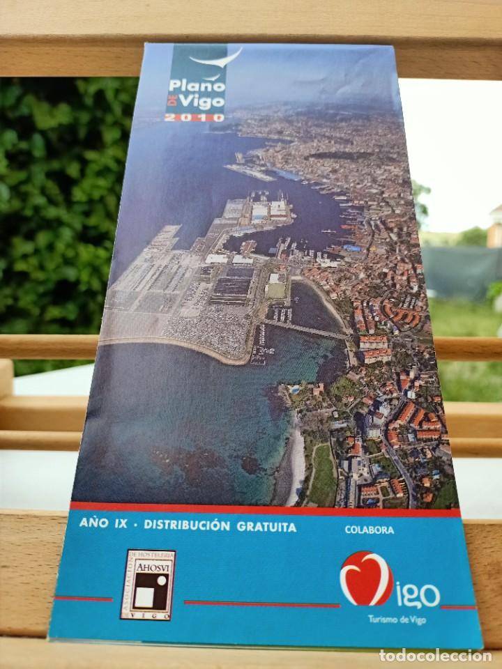 Brochures de tourisme: PLANO VIGO VELO PARA QUERELO TURISMO DE VIGO 2010