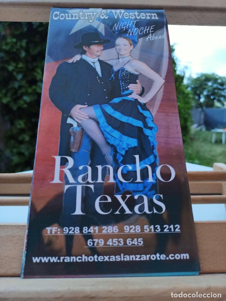 Brochures de tourisme: RANCHO TEXAS PARK LANZAROTE EN 3 IDIOMAS ISLAS CANARIAS 2008 o 2009