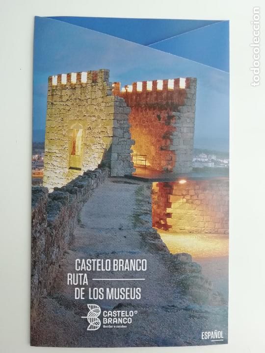 Folletos de turismo: Folleto Castelo Branco Ruta de los museos Turismo Portugal