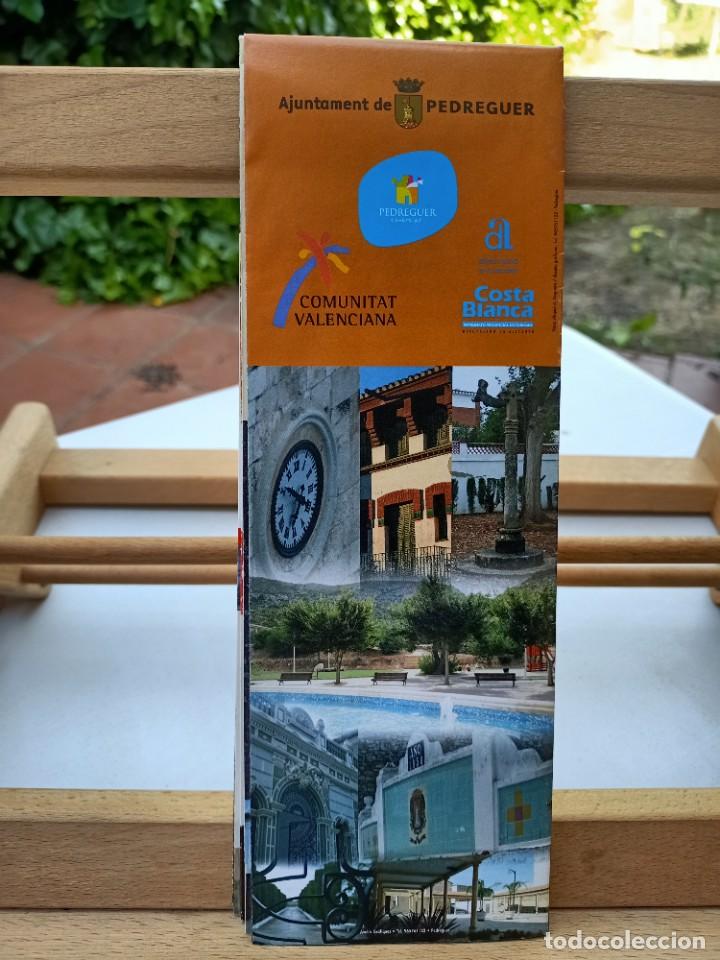 Brochures de tourisme: AJUNTAMENT DE PEDREGUER DIPUTACI&Oacute; D`ALACANT SIN FECHAR