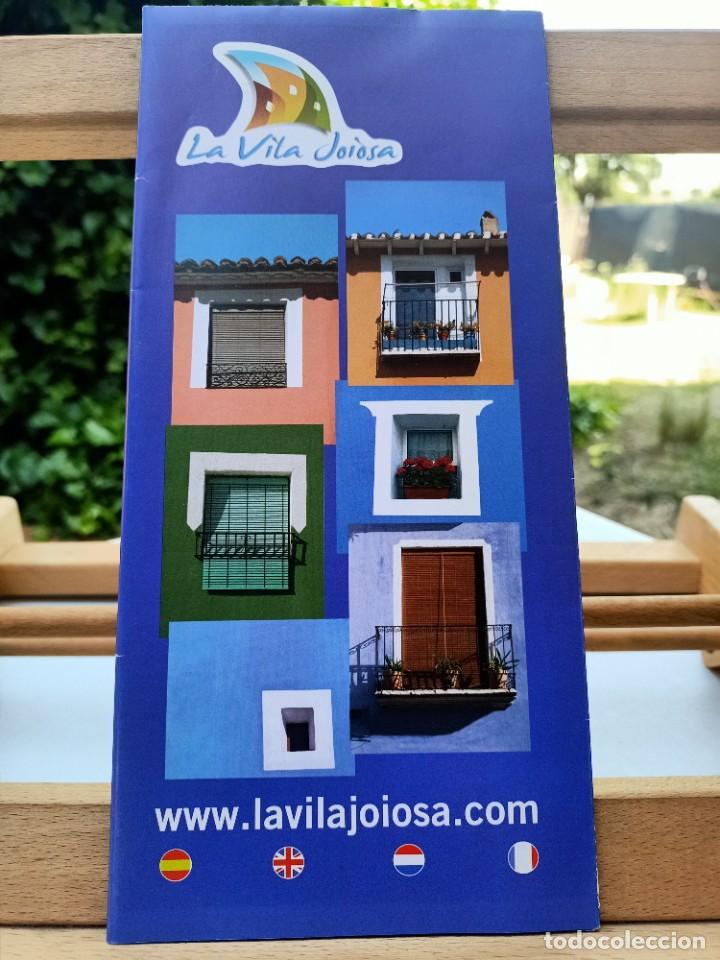 Brochures de tourisme: LA VILA JOIOSA COMUNITAT VALENCIANA SIN FECHAR