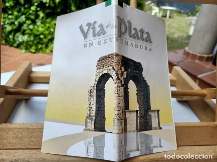 Brochures de tourisme: V&Iacute;A DE LA PLATA EN EXTREMADURA CONSEJER&Iacute;A DE CULTURA JUNTA DE EXTREMADURA SIN FECHAR