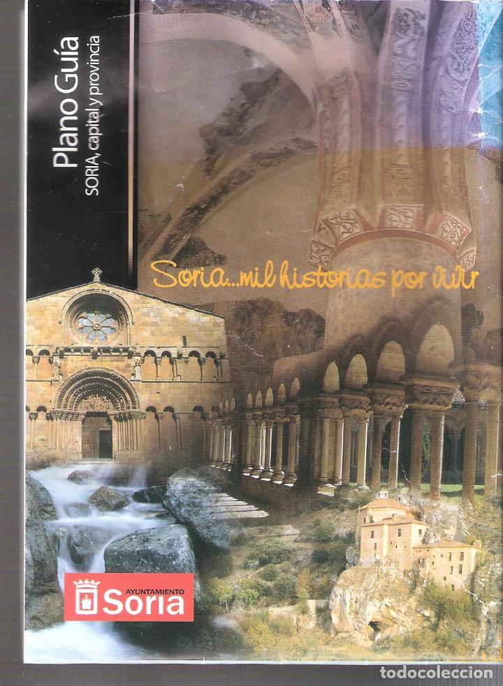 Tourismusbrosch&uuml;ren: Guia Plano. Soria Capital y Provincia. Desplegable. 17x12 cm.